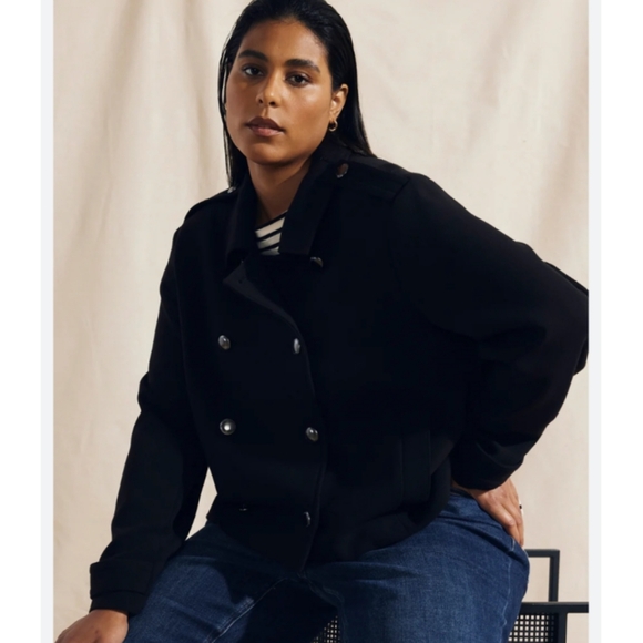 Universal Standar Plus Size Rivington Black Classic Jacket Size 18-20 - Picture 2 of 10